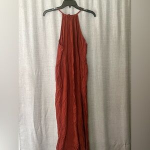 Burgundy Jumpsuit